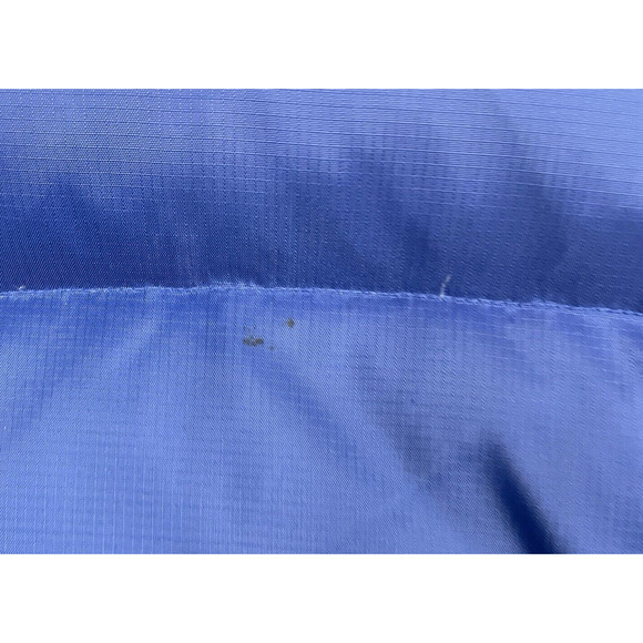 Gap Vest Men Small Blue Down Filled Puffer Zip Out Hood Pockets Gorpcore - Picture 3 of 16